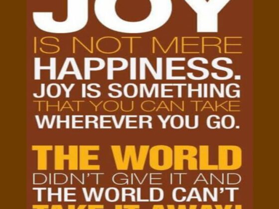 Selamat Memiliki Sukacita Dalam Tuhan Dan Itu Bukan Dari Dunia Sama Sekali